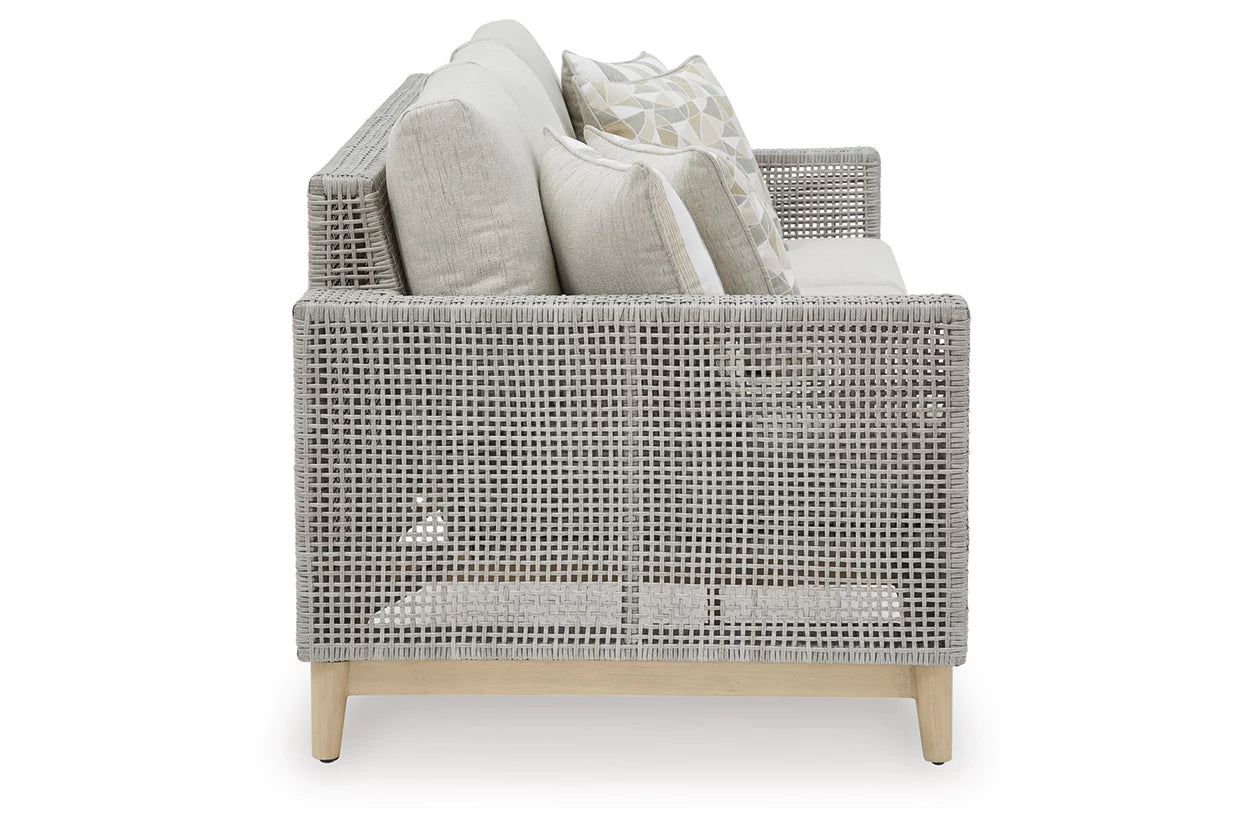Seton Creek Outdoor Sofa with Cushion Outdoor Loveseats & Sofas| Ashley Homestore