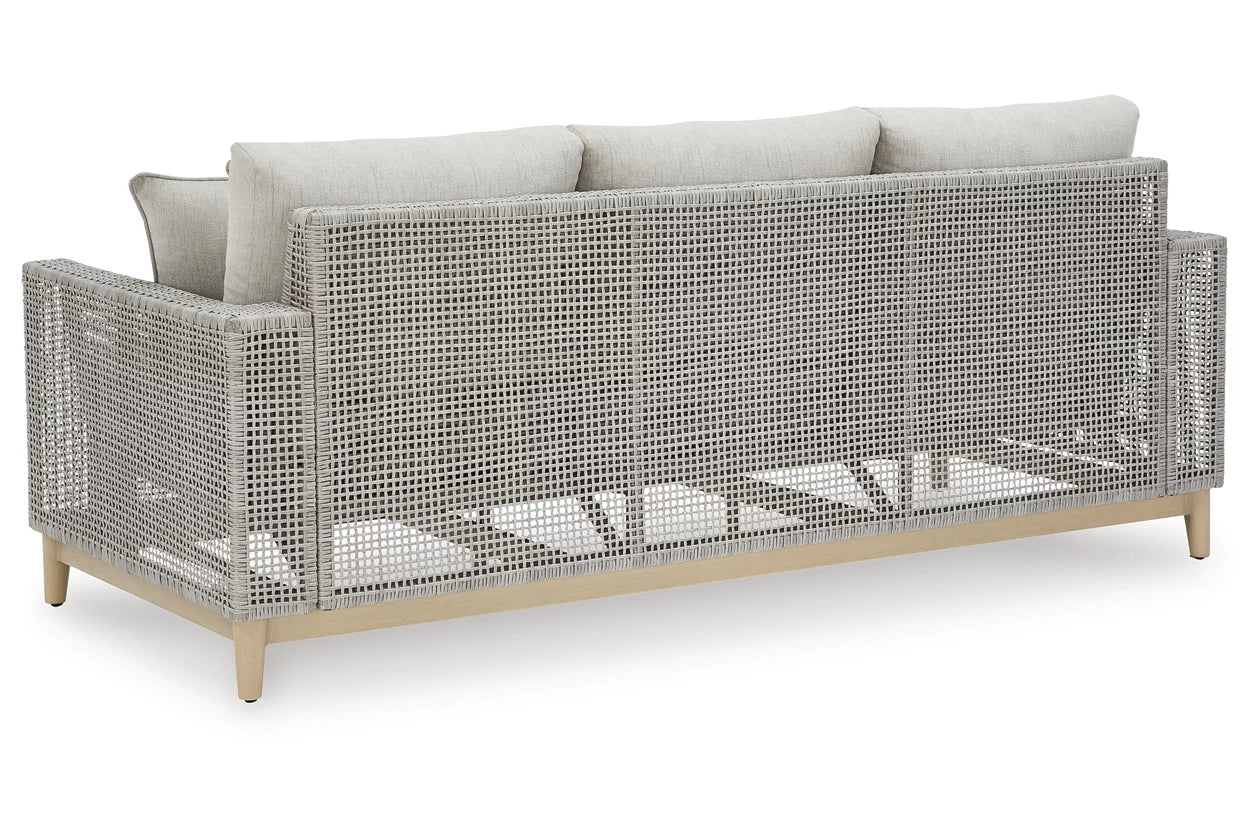 Seton Creek Outdoor Sofa with Cushion Outdoor Loveseats & Sofas| Ashley Homestore