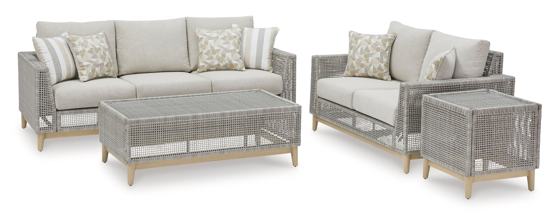 Seton Sofa Set Outdoor Sets| Ashley Homestore