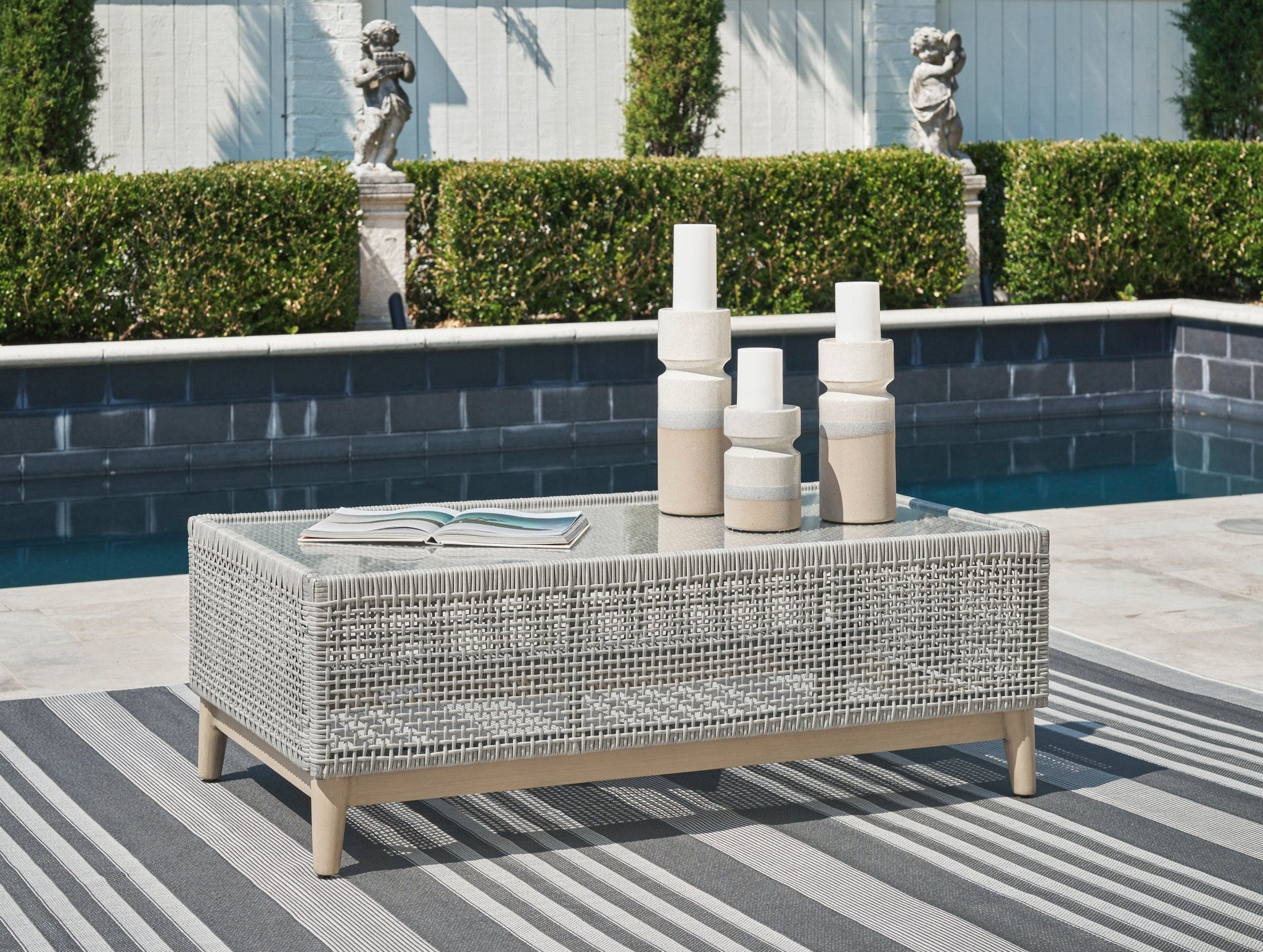 Seton Sofa Set Outdoor Sets| Ashley Homestore