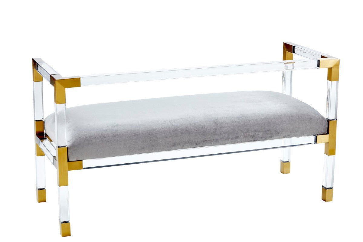 Settee Acrylic Benches| Roots Furniture