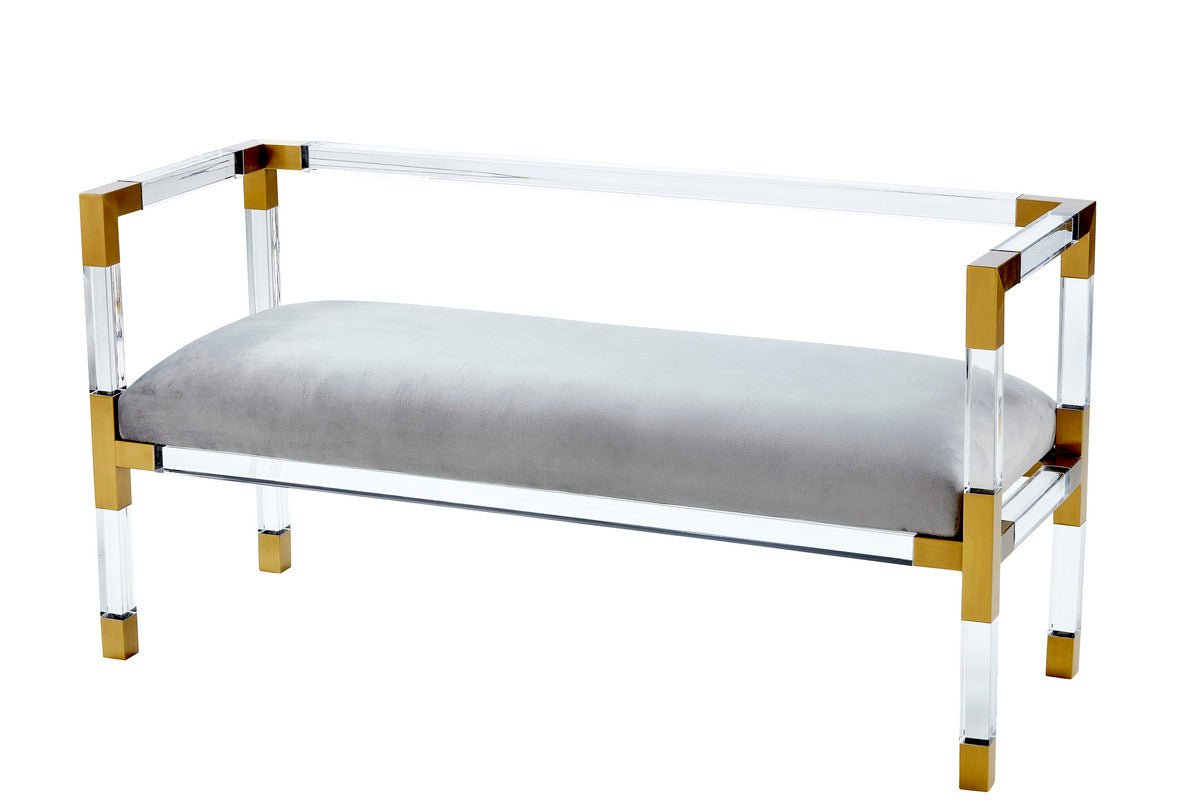 Settee Acrylic Benches| Roots Furniture