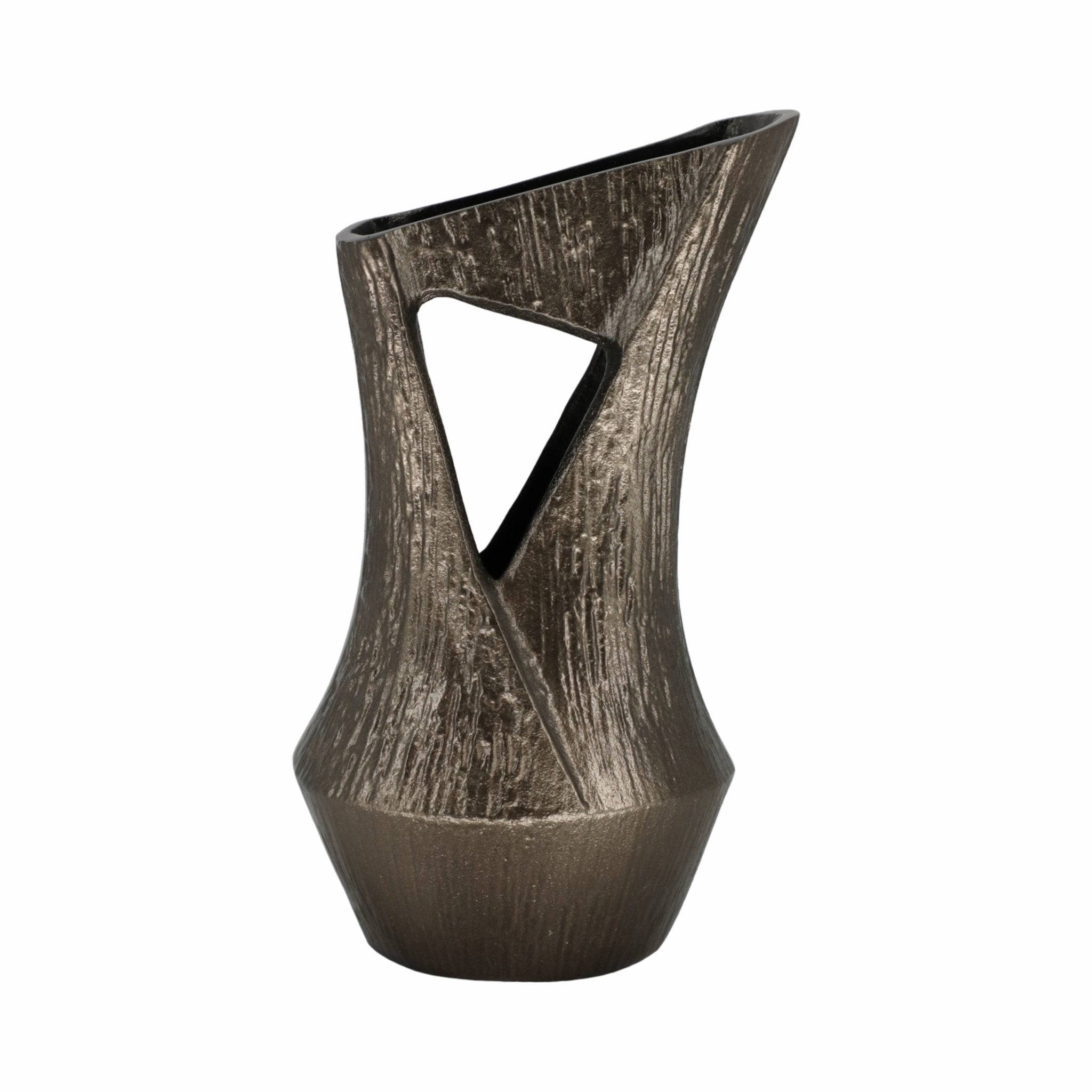 Seward Metal Vase Vases and Jars| Sagebrook Home