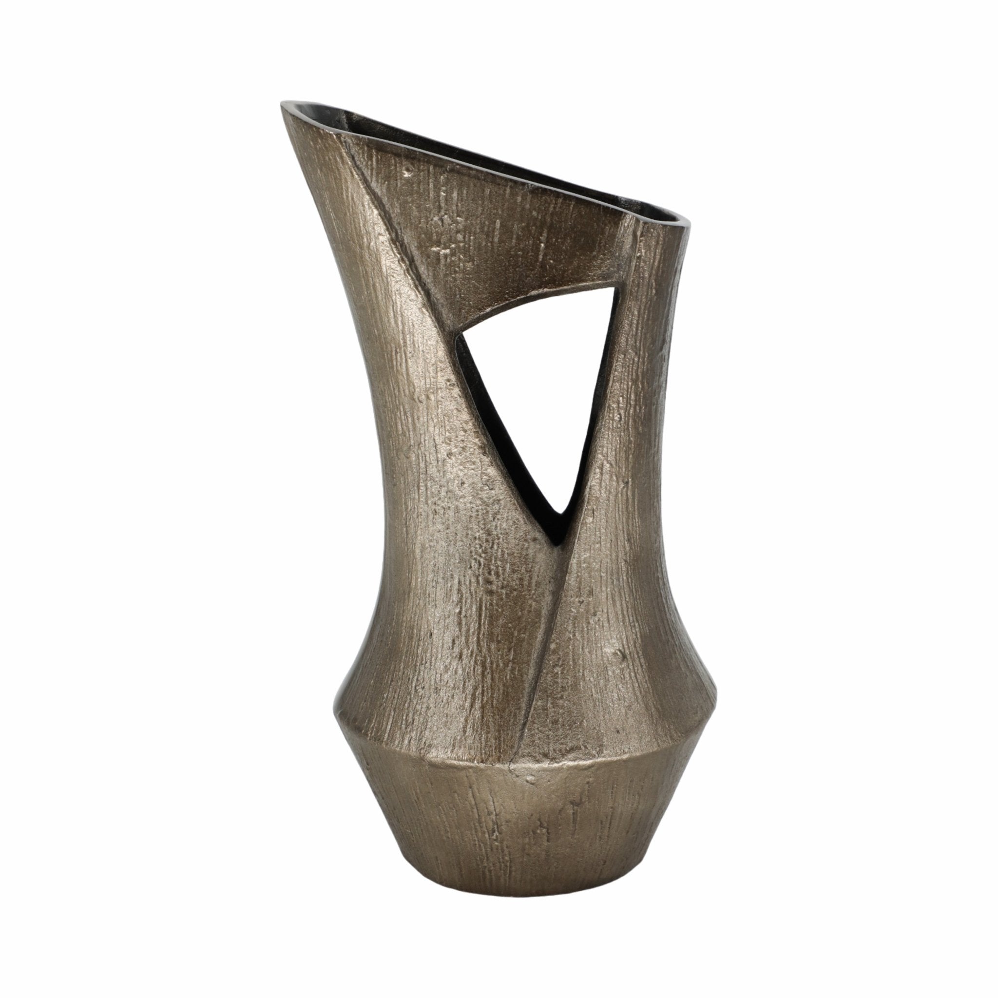 Seward Metal Vase Vases and Jars| Sagebrook Home