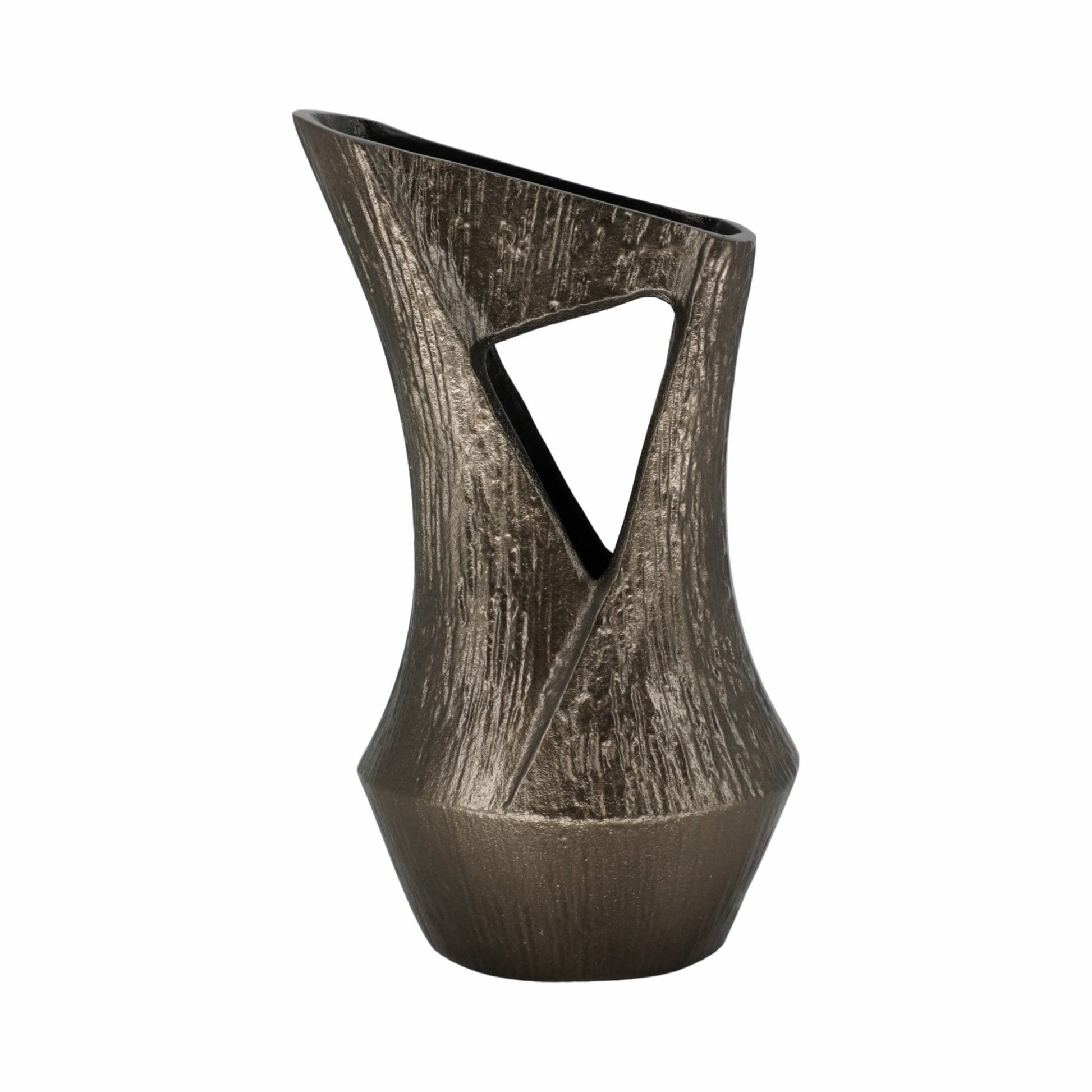 Seward Metal Vase Vases and Jars| Sagebrook Home