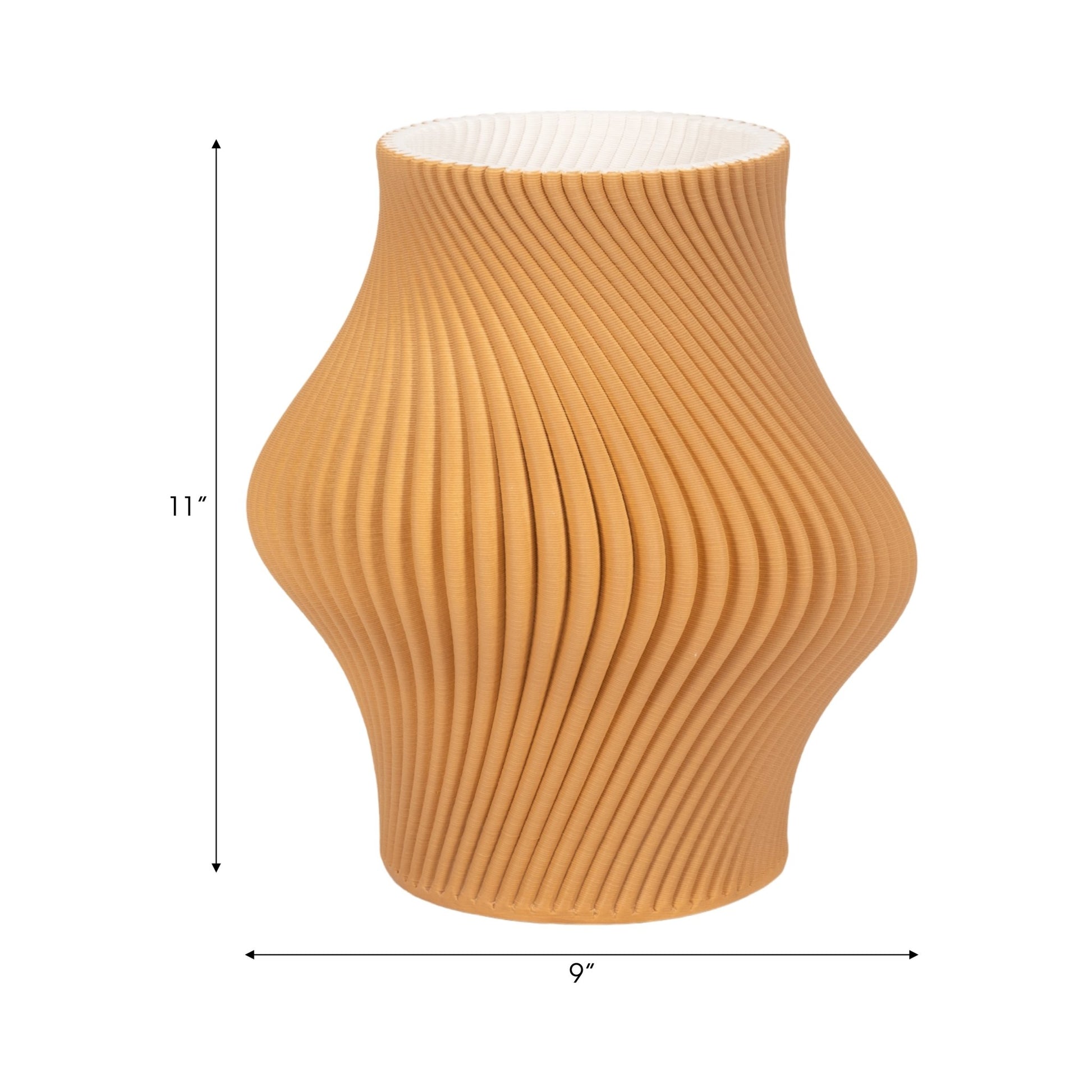 SEYMOUR 3D PRINTED VASE, APPLE CINNAMON Vases and Jars| Sagebrook Home