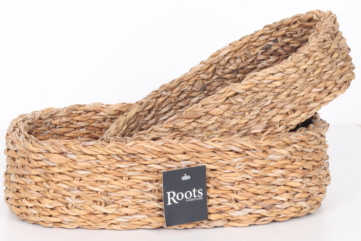 S.G OVAL BREAD BASKET - SET OF 2 Baskets| Roots Furniture