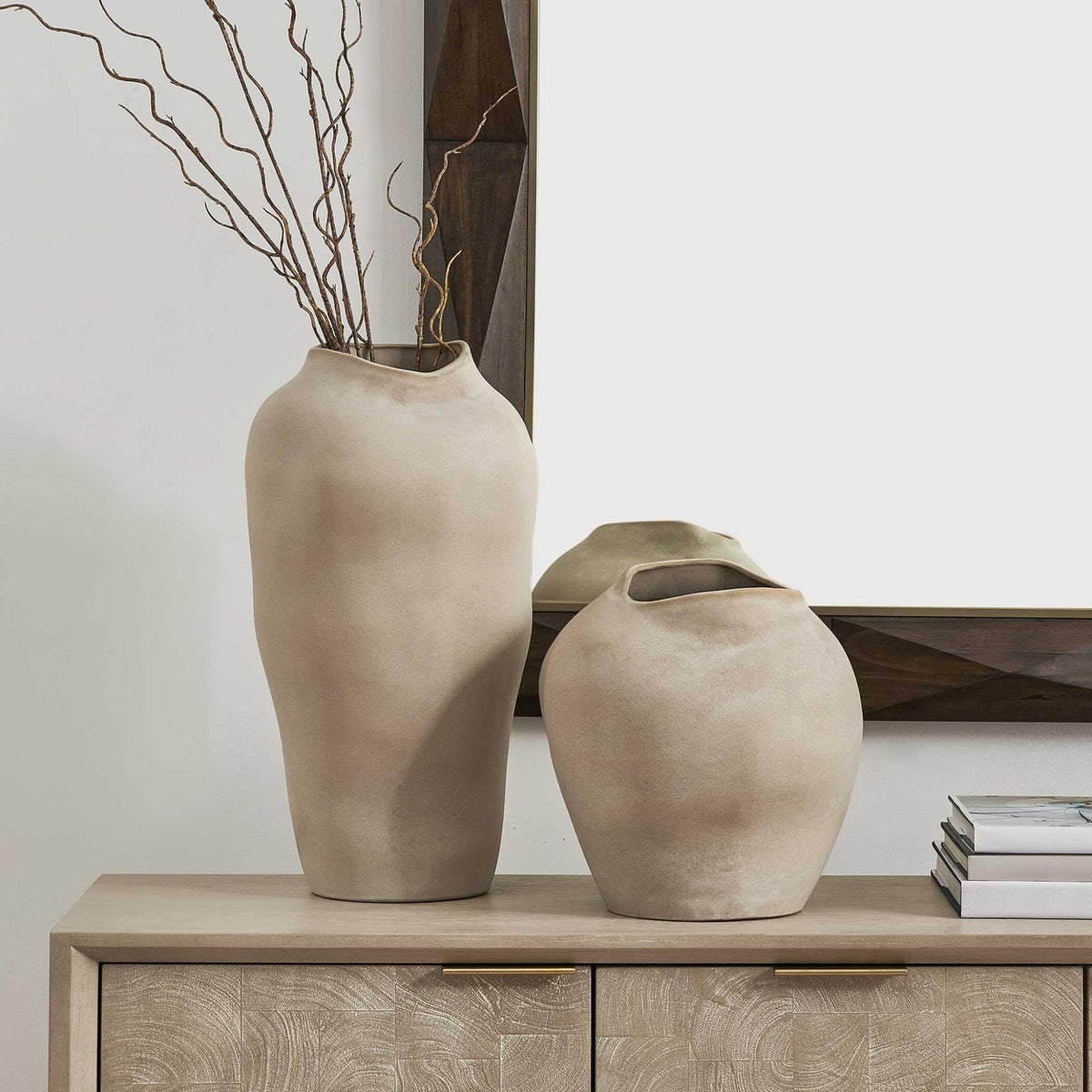 Shadow Play Indoor-Outdoor Vases, S/2 Vases and Jars| Uttermost