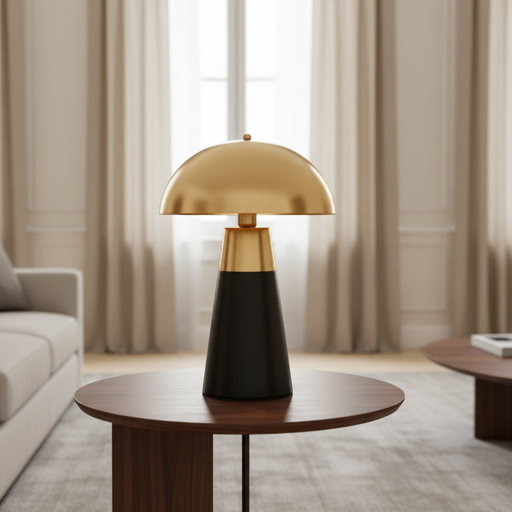 Shadowed Gold - Table Lamp Table Lamps| Roots Furniture