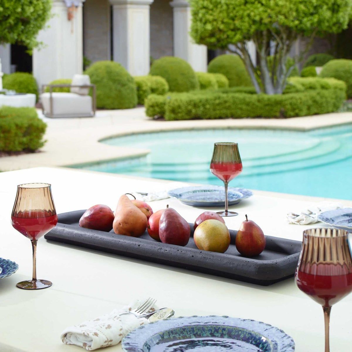 Shadowline Indoor-Outdoor Black Tray Tray| Uttermost