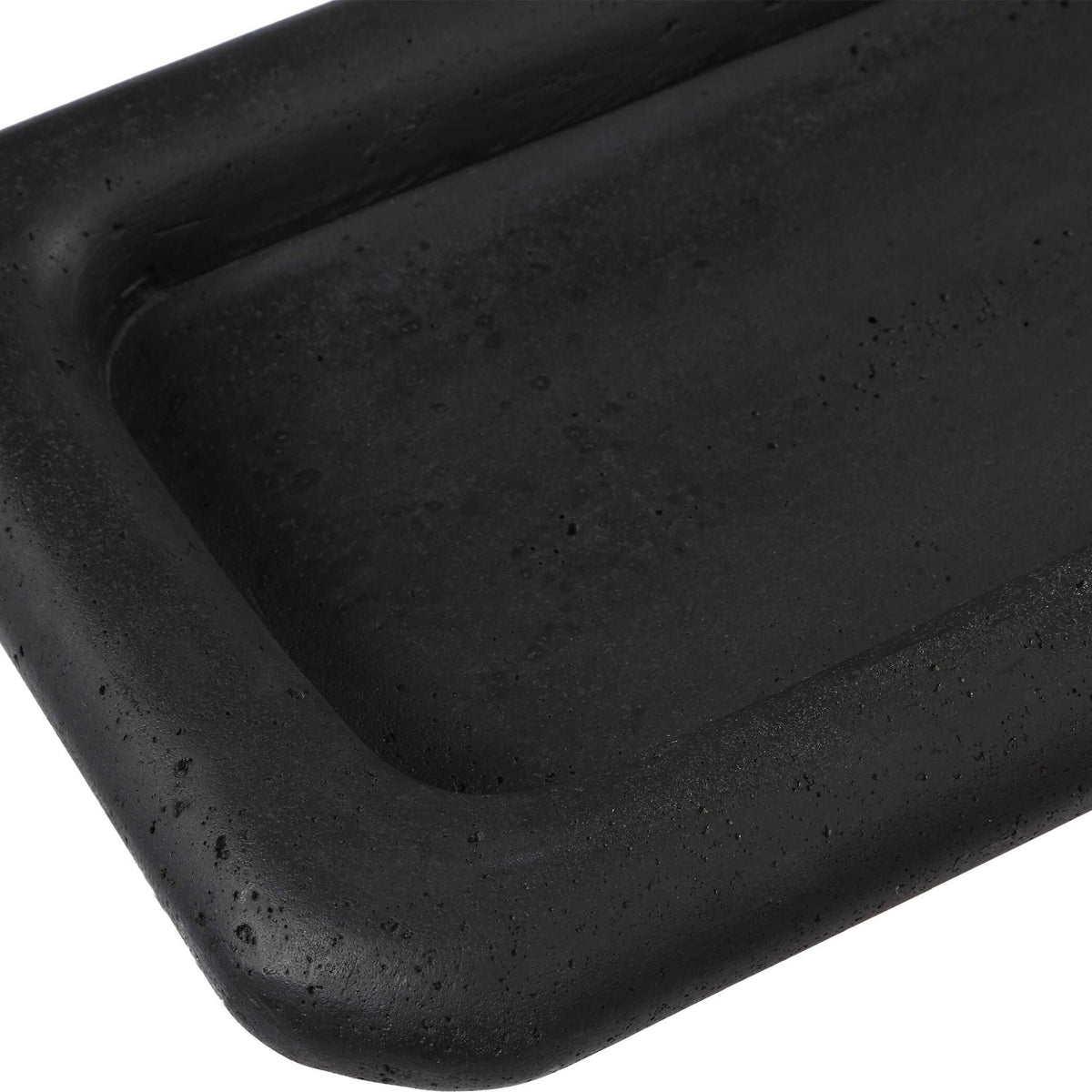 Shadowline Indoor-Outdoor Black Tray Tray| Uttermost