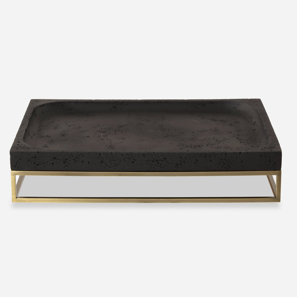 Shadowstone Cast Black Tray Tray| Uttermost