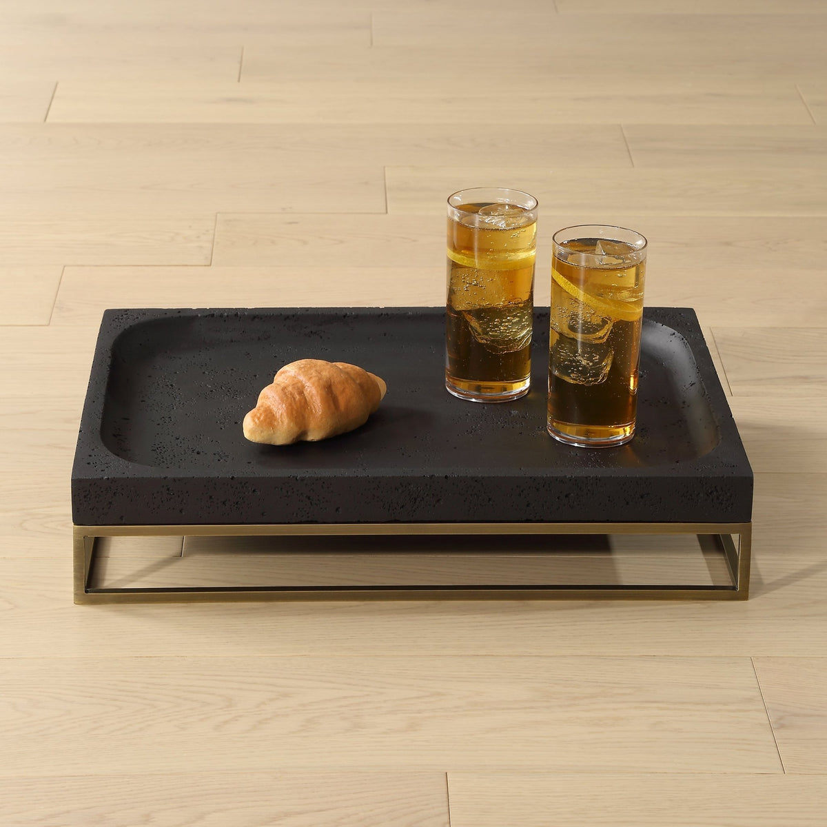 Shadowstone Cast Black Tray Tray| Uttermost