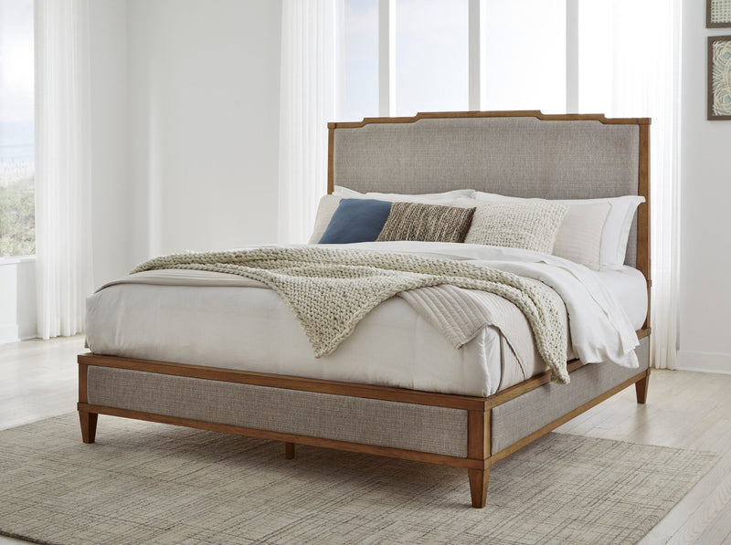 Sharlance Queen Upholstered Panel Bed - Al Rugaib Furniture