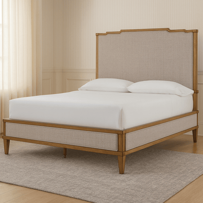 Sharlance Queen Upholstered Panel Bed - Al Rugaib Furniture