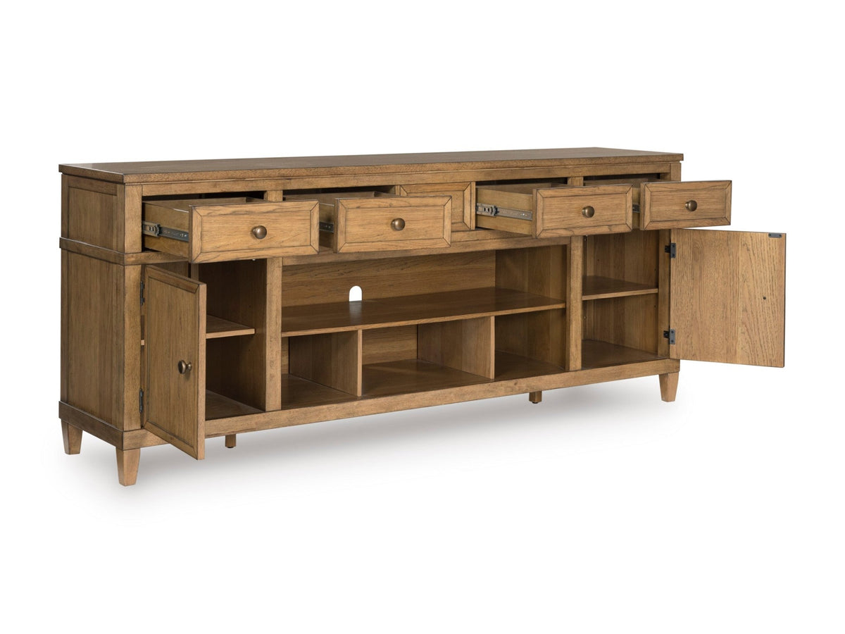 Sharlance XL TV Stand w/Fireplace Option TV Units| Ashley Homestore
