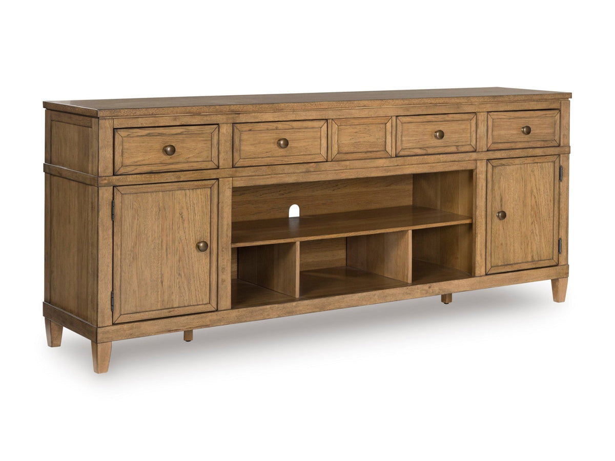Sharlance XL TV Stand w/Fireplace Option TV Units| Ashley Homestore