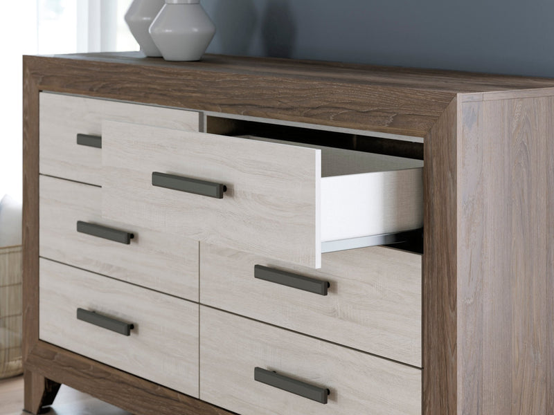 Sharnari Six Drawer Dresser - Al Rugaib Furniture