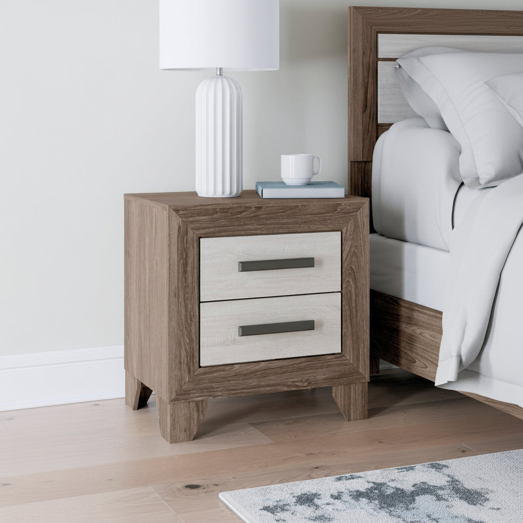 Sharnari Two Drawer Night Stand Nightstands| Ashley Homestore