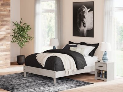 Shawburn- Queen Platform Bed Beds| Ashley Homestore