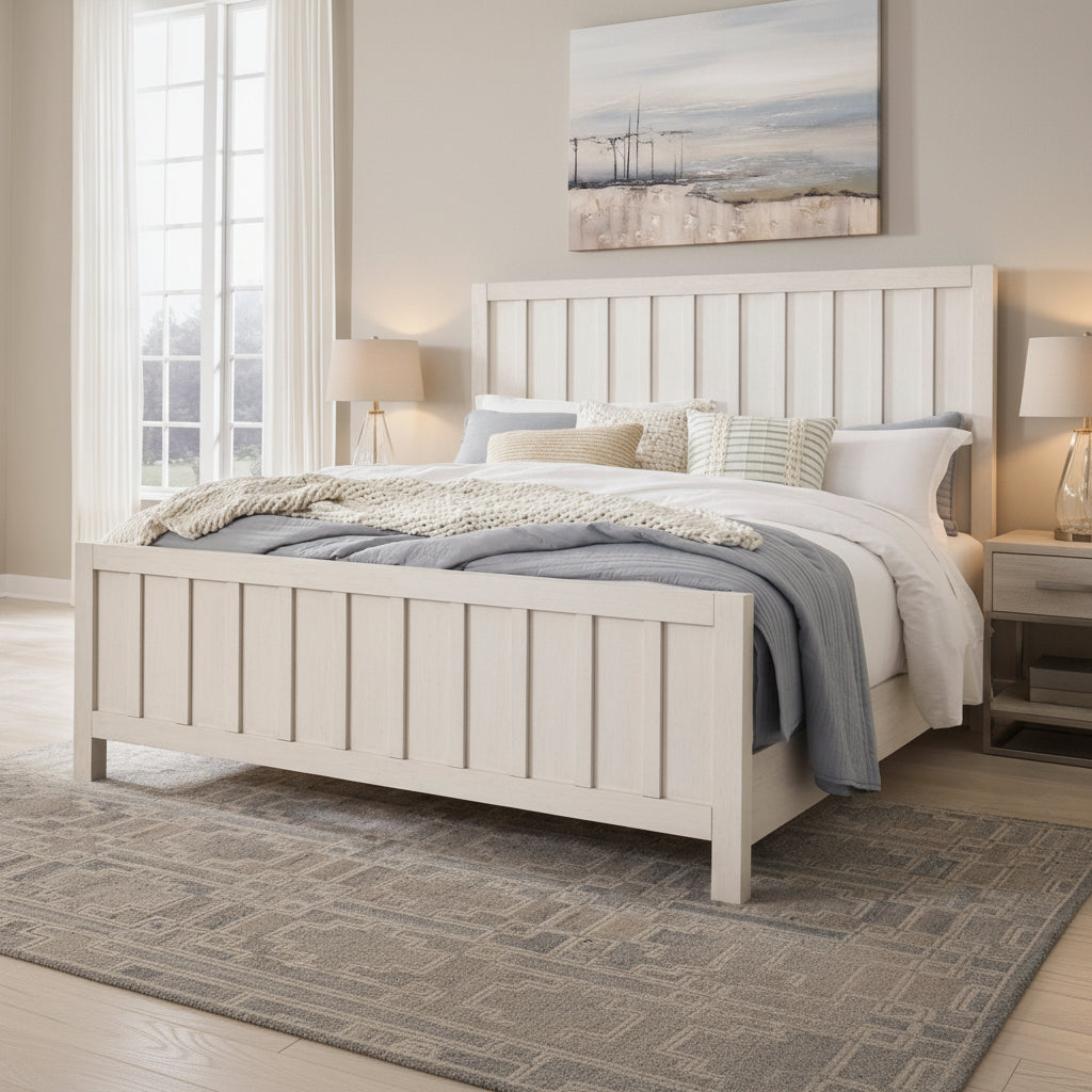 Shaybrock King Panel Bed Beds| Ashley Homestore