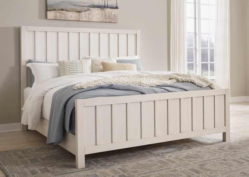 Shaybrock Queen Panel Bed - Al Rugaib Furniture