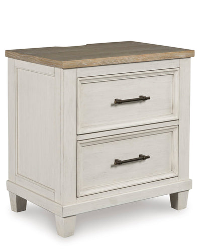 Shaybrock Two Drawer Night Stand - Al Rugaib Furniture