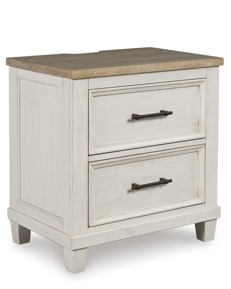 Shaybrock Two Drawer Night Stand - Al Rugaib Furniture
