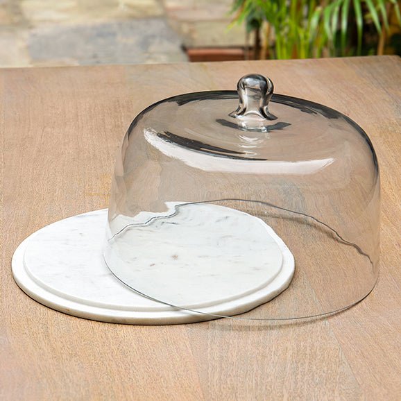 Shaye Glass Cloche Tray| Roots Furniture