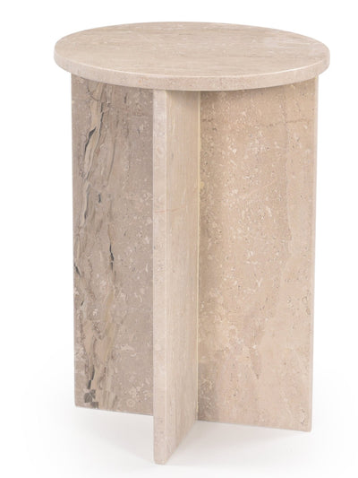 Shayne MARBLE SIDE TABLE - Al Rugaib Furniture