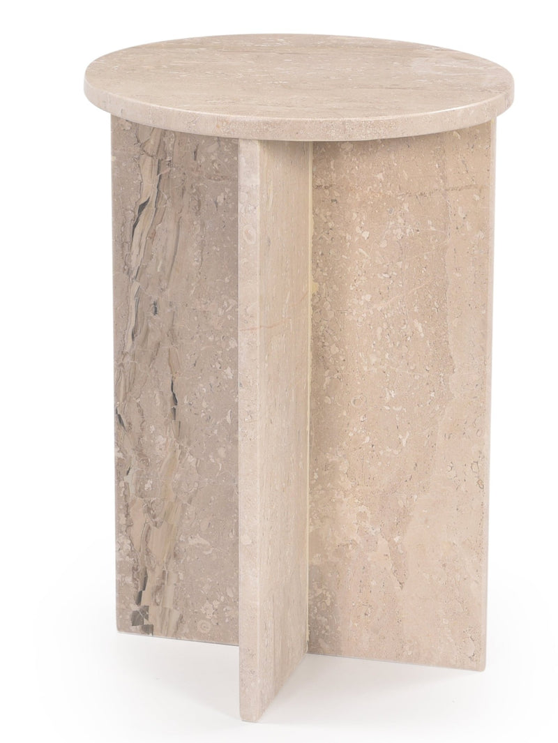 Shayne MARBLE SIDE TABLE - Al Rugaib Furniture