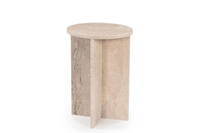 Shayne MARBLE SIDE TABLE - Al Rugaib Furniture
