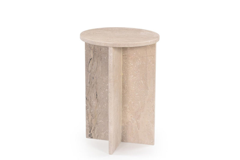 Shayne MARBLE SIDE TABLE - Al Rugaib Furniture