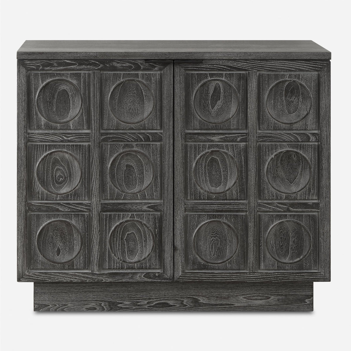 Shelby 2 Door Ebony Stained Cabinet Cabinets & Chests| Uttermost