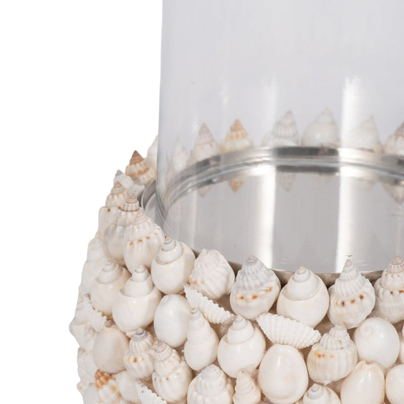 Shell, 9" Hurricane, White - Al Rugaib Furniture