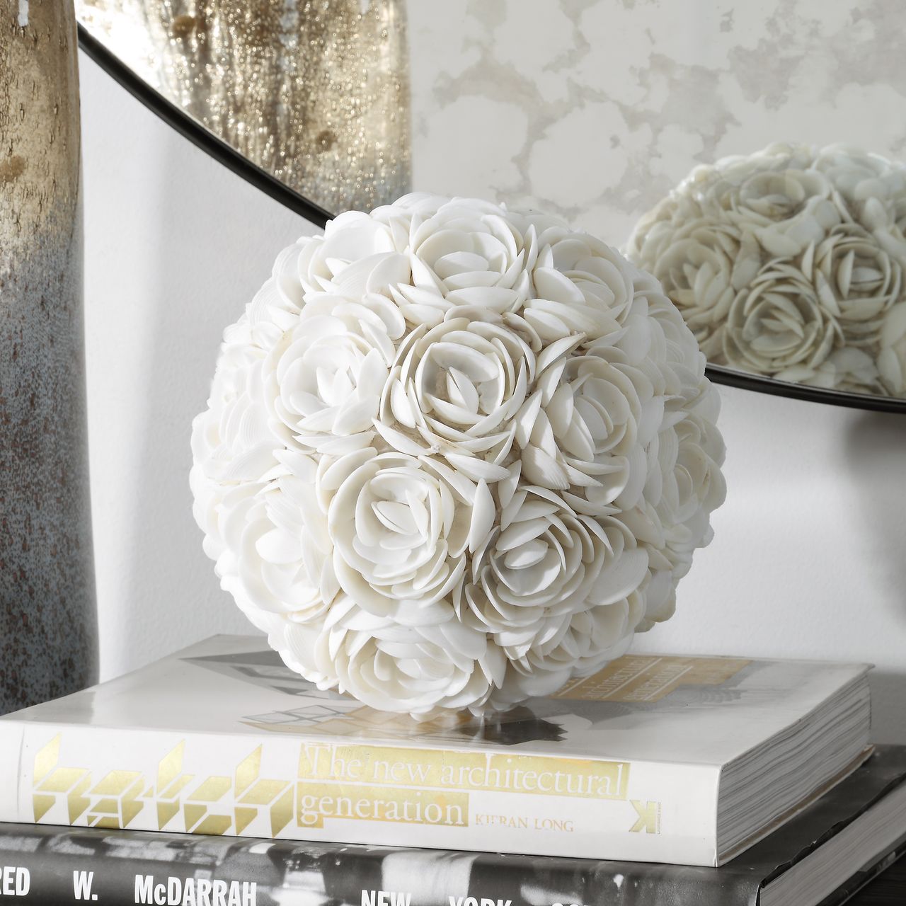 SHELL BALL Table Decors| Uttermost