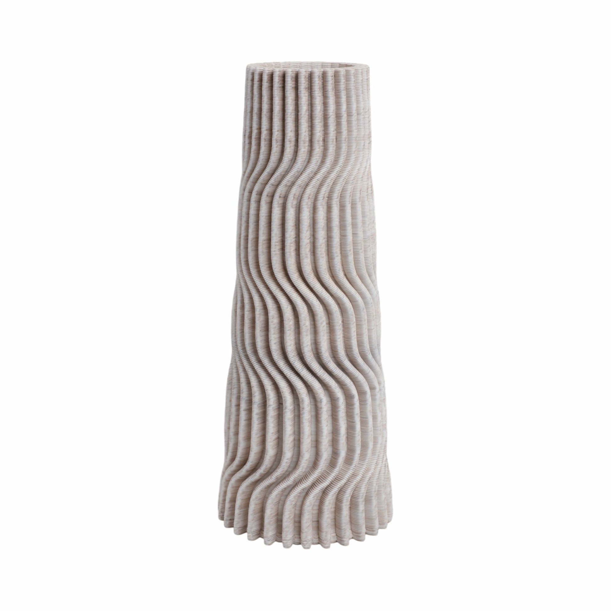 Shelvin 3d Printed Porcelain Vase, Multi Vases and Jars| Sagebrook Home