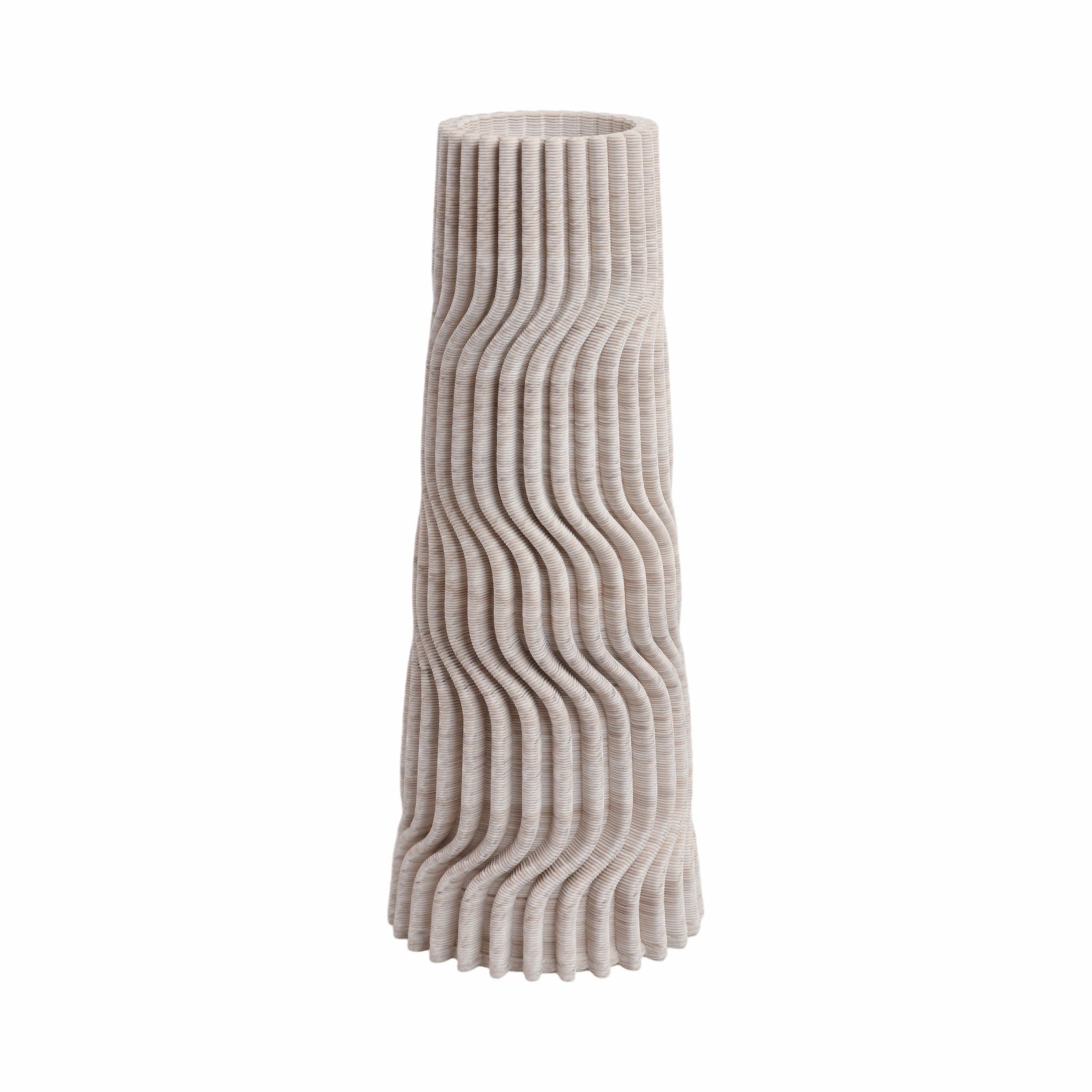 Shelvin 3d Printed Porcelain Vase, Multi Vases and Jars| Sagebrook Home