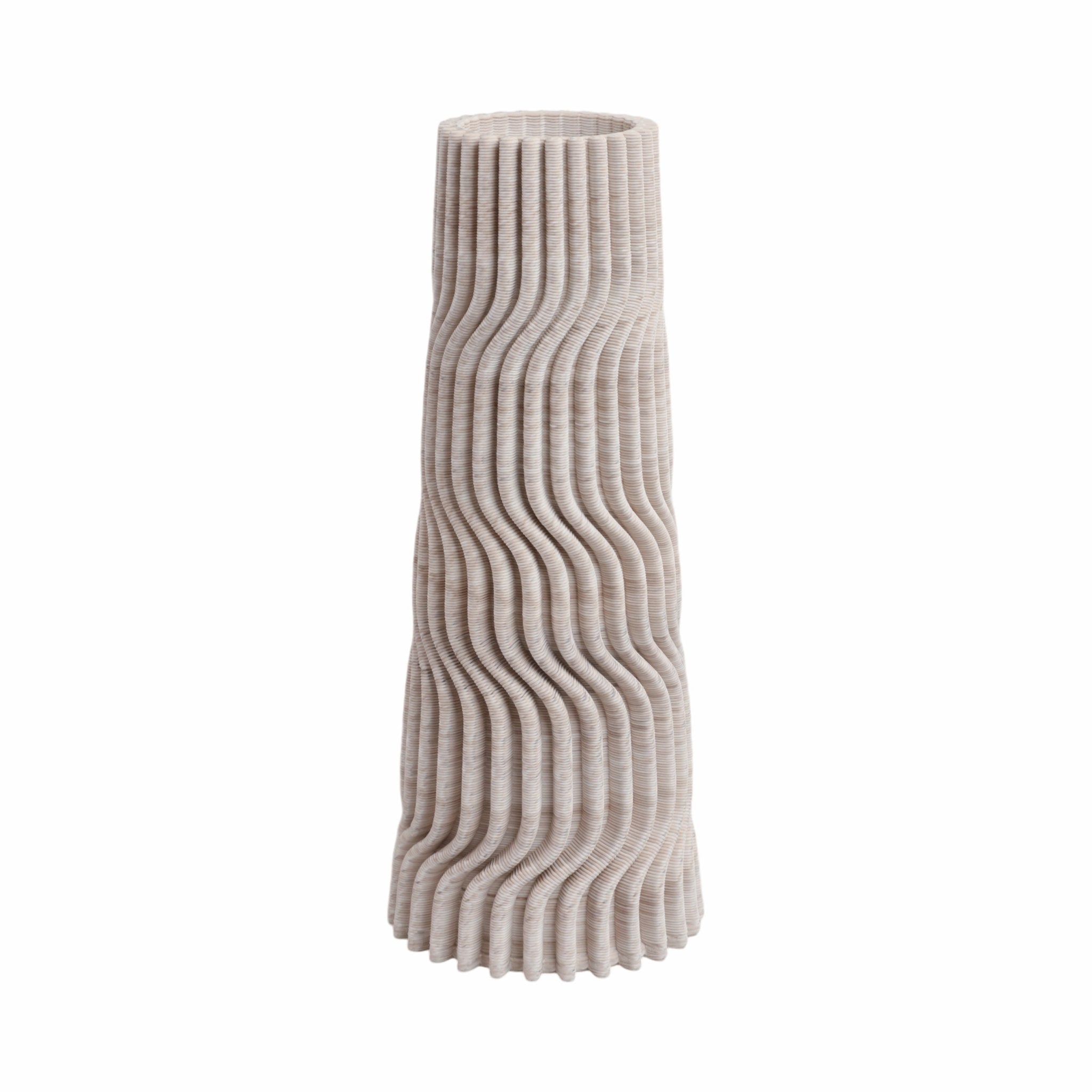 Shelvin 3d Printed Porcelain Vase, Multi Vases and Jars| Sagebrook Home
