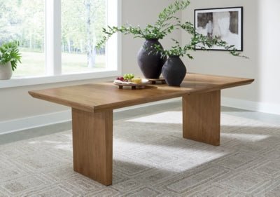 Sherbana RECT Dining Room EXT Table - Al Rugaib Furniture