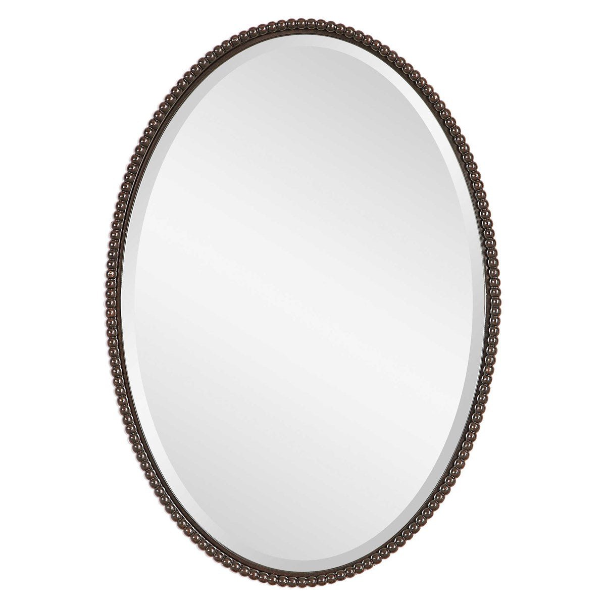 Sherise Bronze Oval Mirror Mirrors| Uttermost