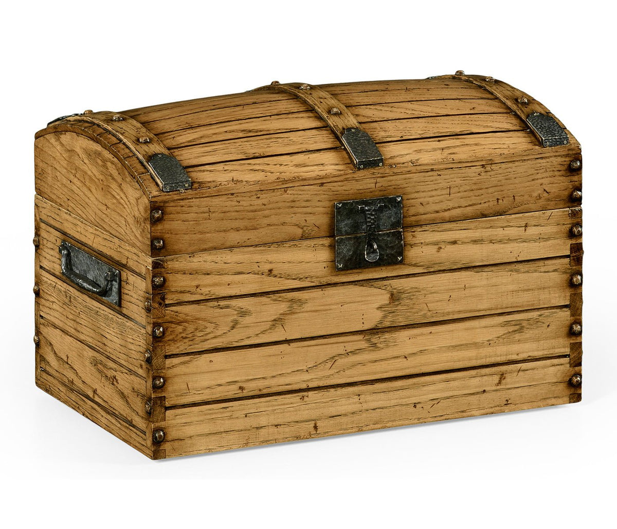 Sherwood Oak Collection - Yorkshire Oak Trunk with Bow Lid Ground Decors| Jonathan Charles