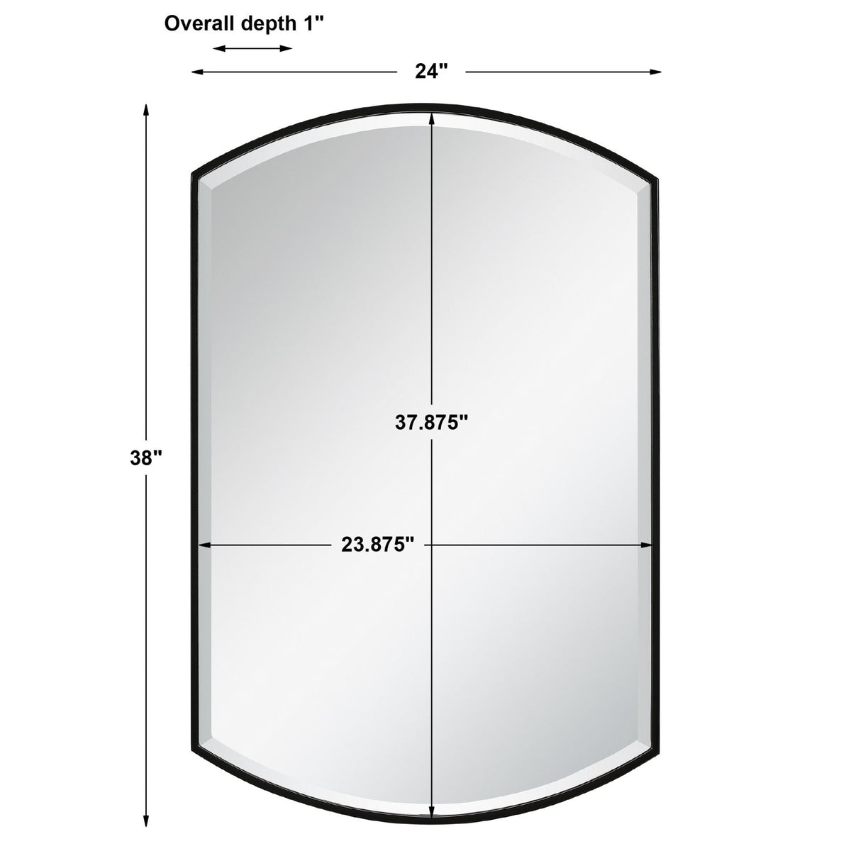 Shield Mirror Mirrors| Uttermost