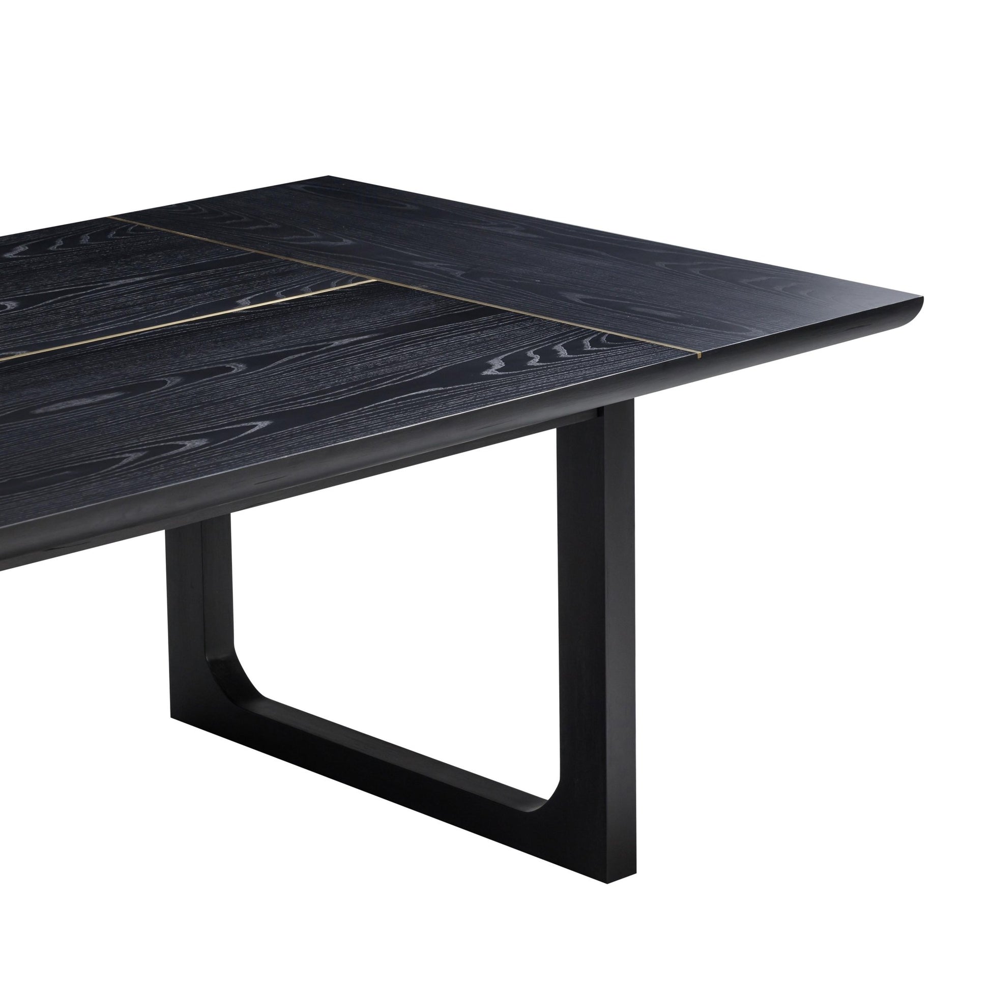 Shiloh Black Ash Rectangular Dining Table Dining Tables| TOV