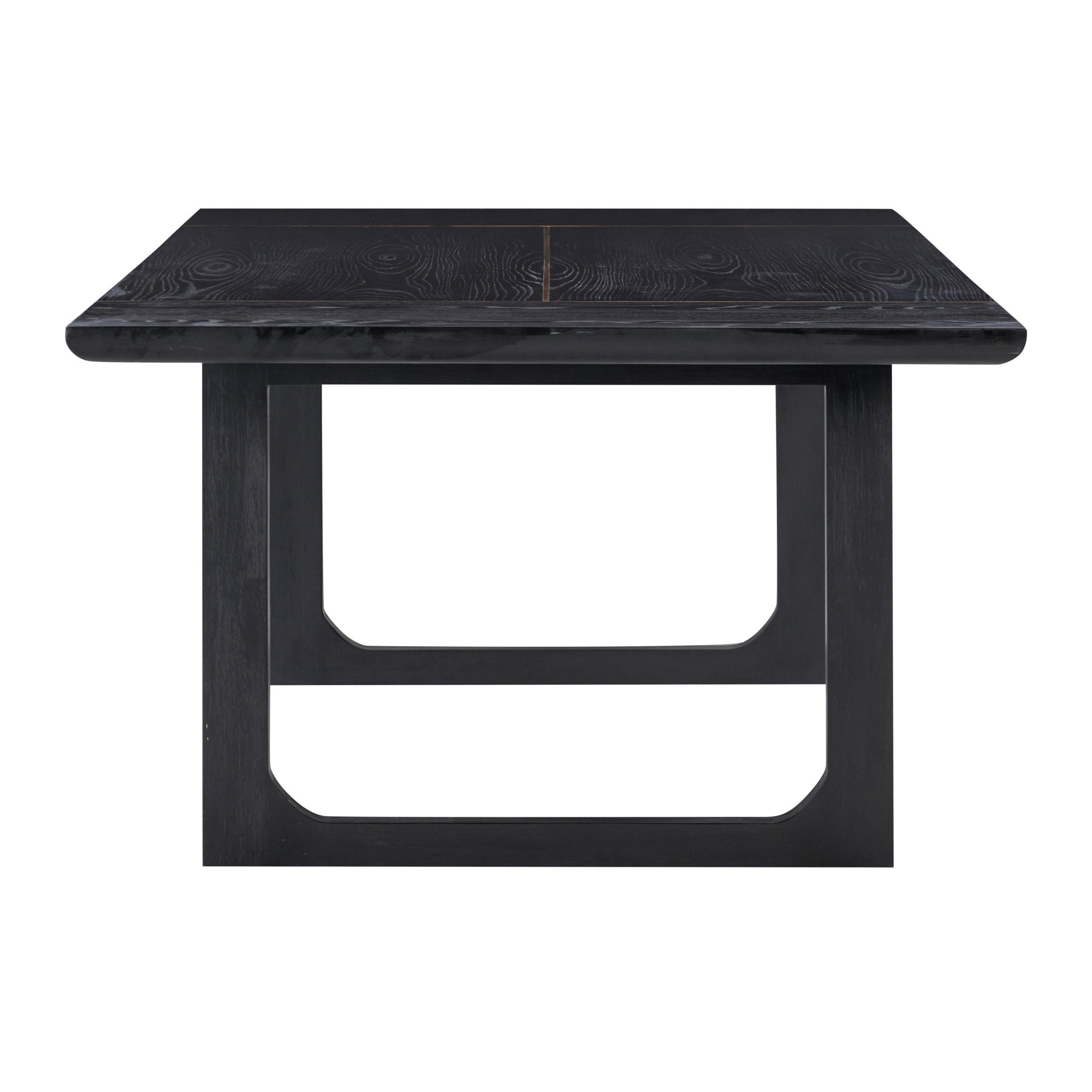 Shiloh Black Ash Rectangular Dining Table Dining Tables| TOV