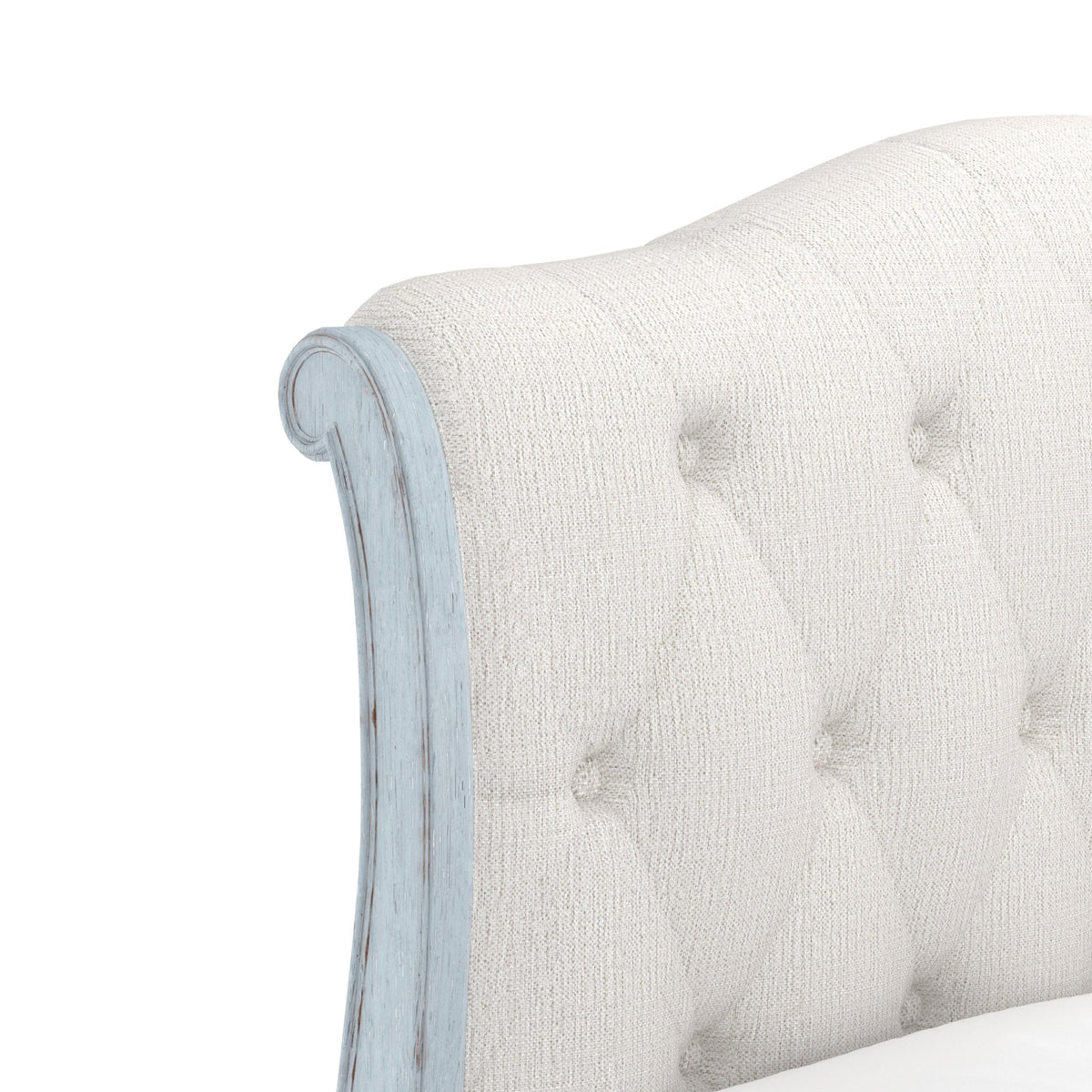 Shoal Queen Tufted Uph. Sleigh Bed Beds| A.R.T. Furniture