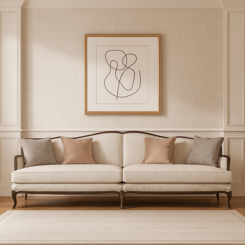 Shouge Grey 5 Seater Sofa (350.5cm) - Al Rugaib Furniture