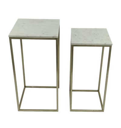 SIDE TABLE 12X12X24"AND 10X10X24" - Al Rugaib Furniture