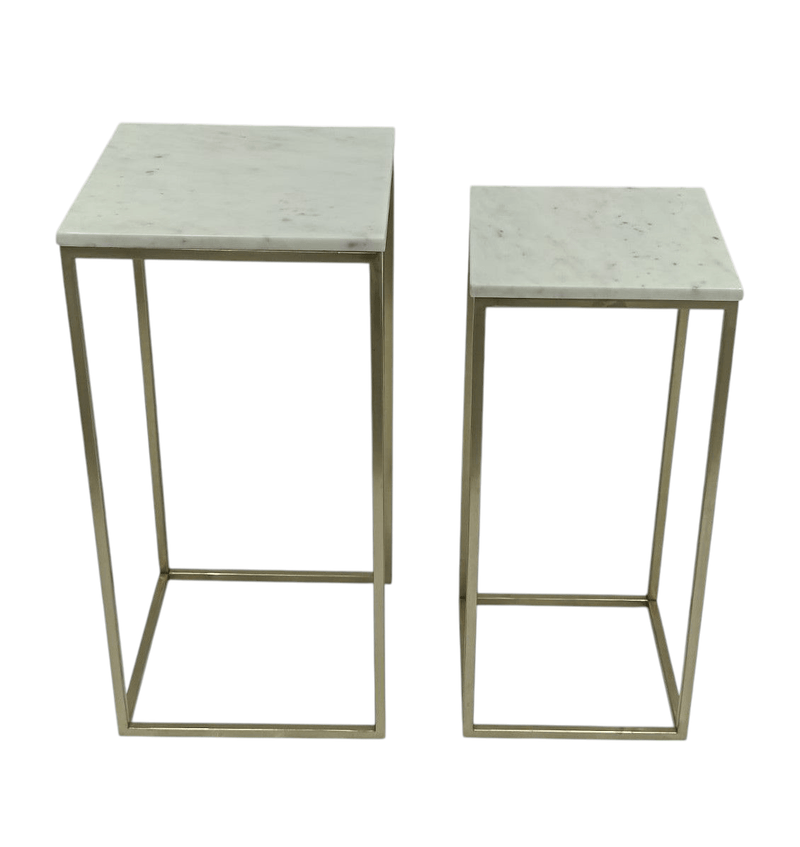 SIDE TABLE 12X12X24"AND 10X10X24" - Al Rugaib Furniture