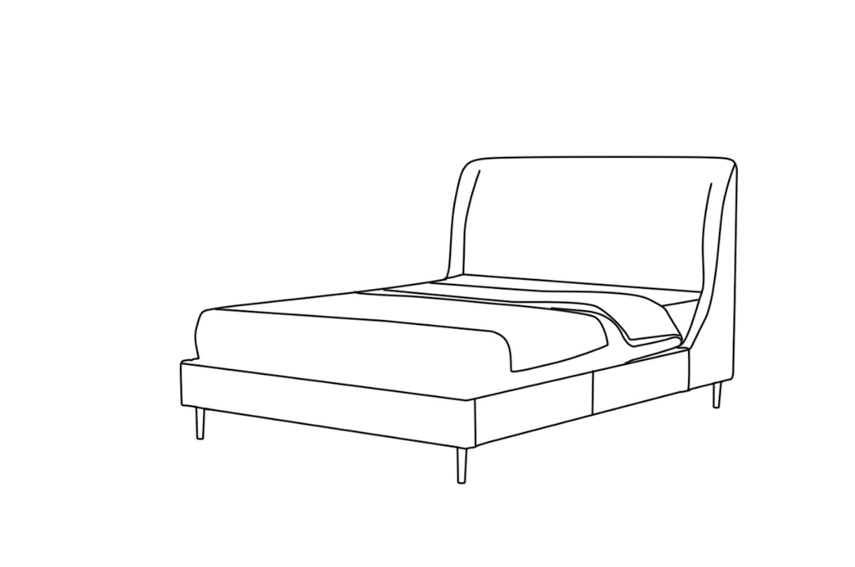 Siena Bed FULL SIZE Beds| Roots Furniture